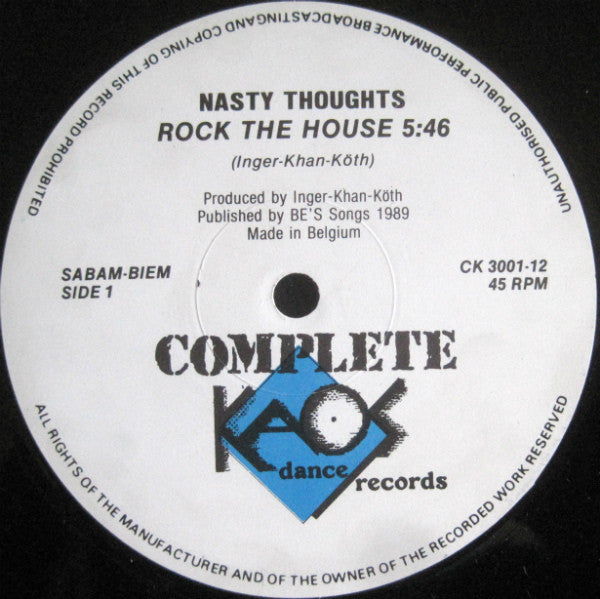 Nasty Thoughts -Rock The House