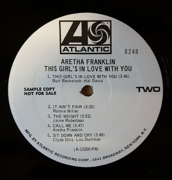 Aretha Franklin -This Girl's In Love With You