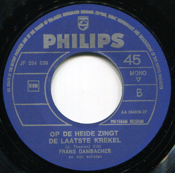 Frans Dambacher -Addio Donna Grazia