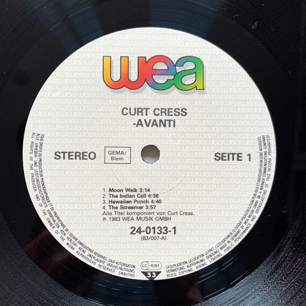 Curt Cress -Avanti