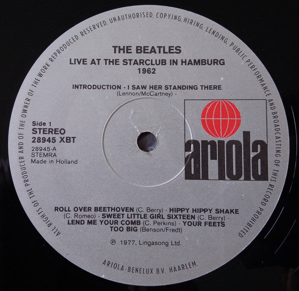 The Beatles -Live! At The Star-Club In Hamburg, Germany; 1962