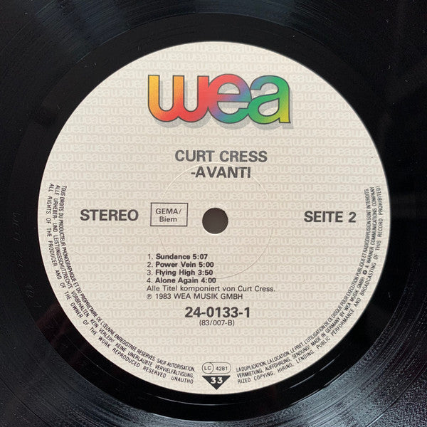 Curt Cress -Avanti