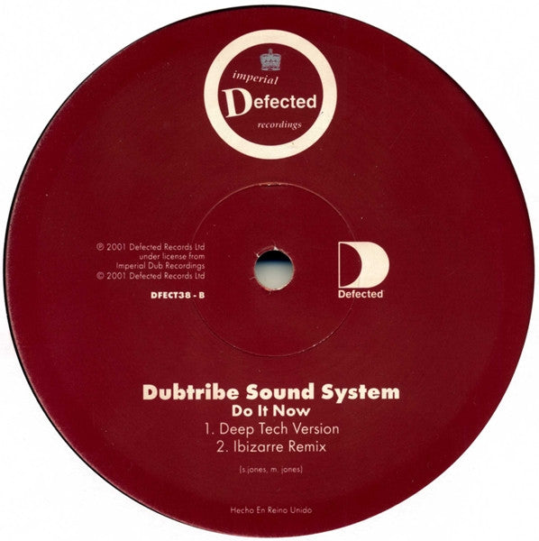 Dubtribe Sound System -Do It Now