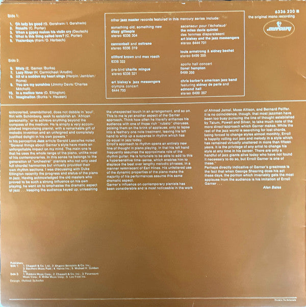 Erroll Garner - Misty