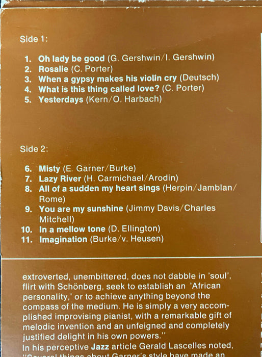 Erroll Garner - Misty