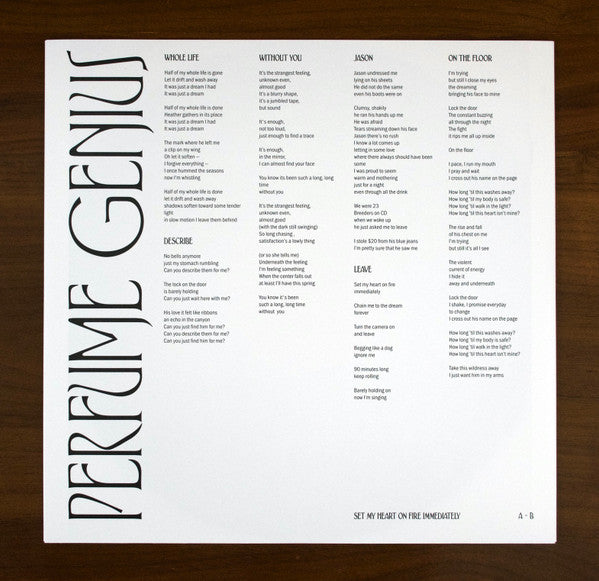 Perfume Genius -Set My Heart On Fire Immediately