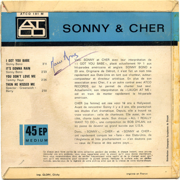 Sonny & Cher -I Got You Babe