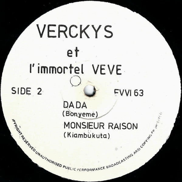 Verckys, L' Immortel Veve* -Verckys