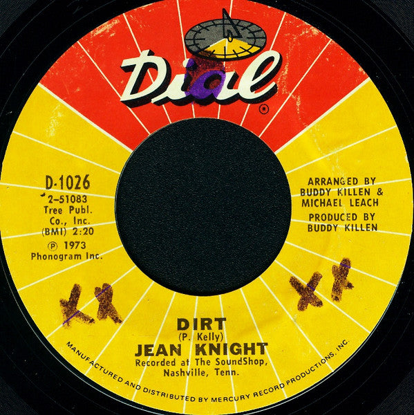 Jean Knight -Jesse Joe (You Got To Go) / Dirt