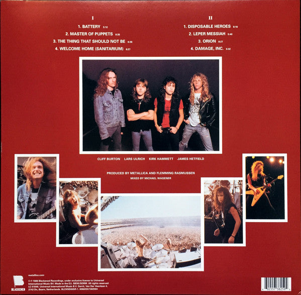 Metallica -Master Of Puppets