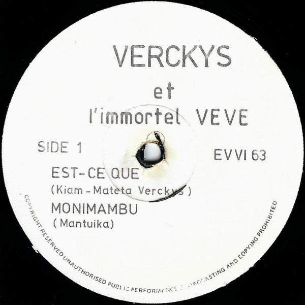 Verckys, L' Immortel Veve* -Verckys