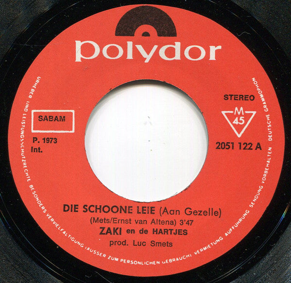 Zaki (6) en De Hartjes -Die Schoone Leie