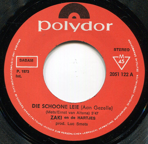 Zaki (6) en De Hartjes -Die Schoone Leie