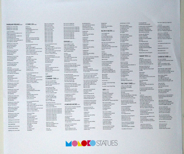 Moloko -Statues
