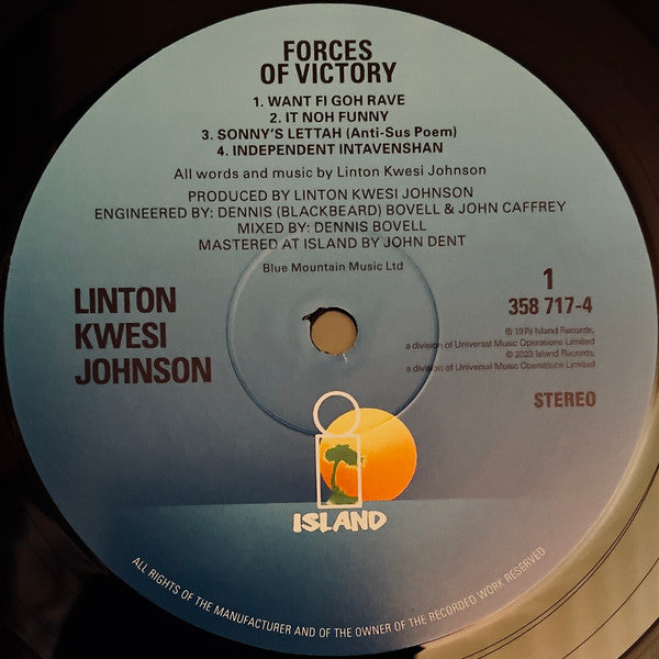 Linton Kwesi Johnson -Forces Of Victory