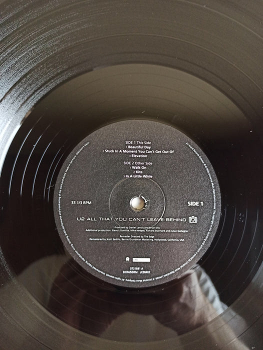 U2 - All That You Can't Leave Behind