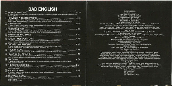 Bad English -Bad English