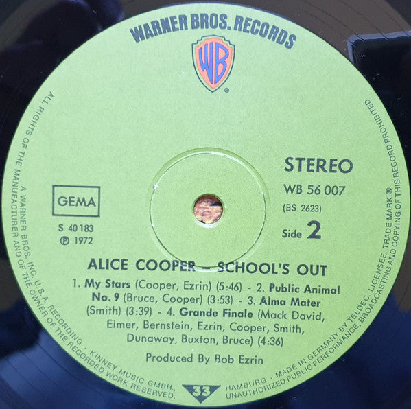 Alice Cooper -School's Out