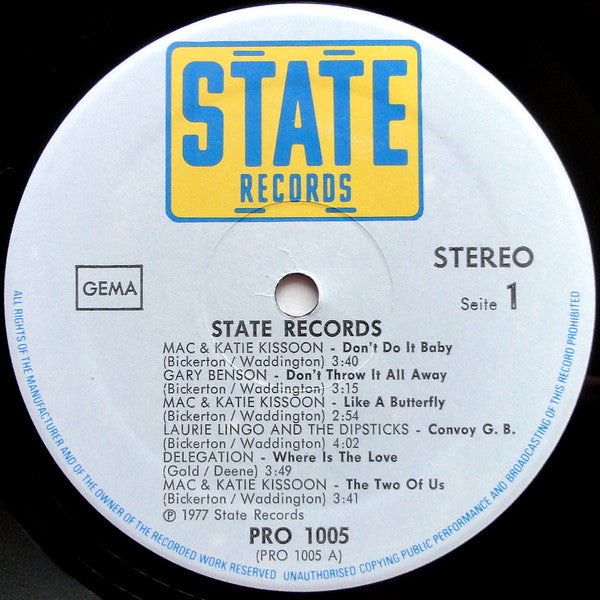 Various -State Records