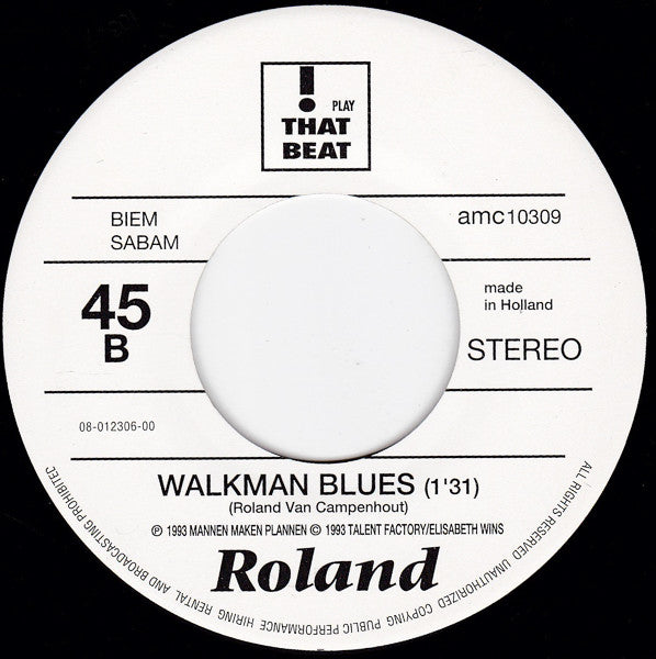 Roland* - A Man Needs A Plan