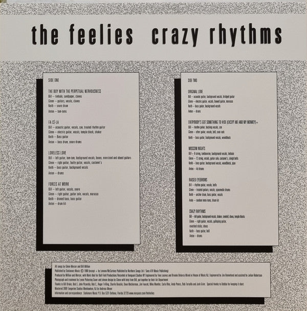 The Feelies -Crazy Rhythms