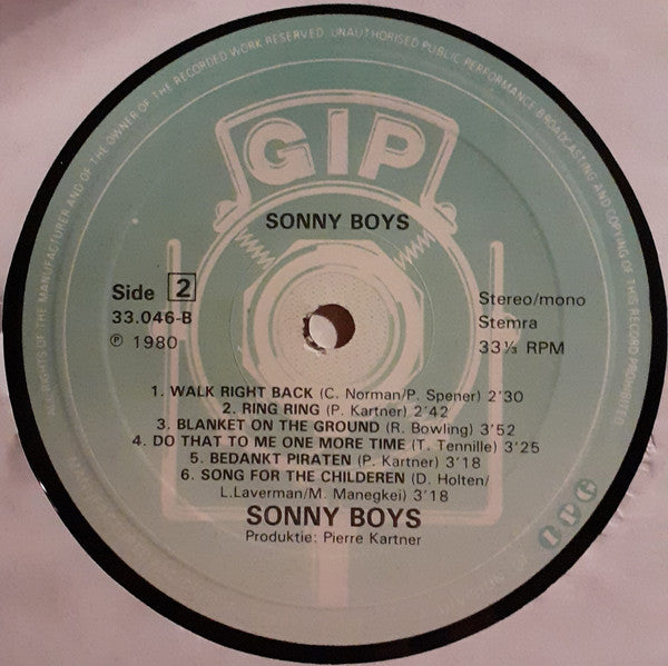 Sonny Boys (2) - Sonny Boys