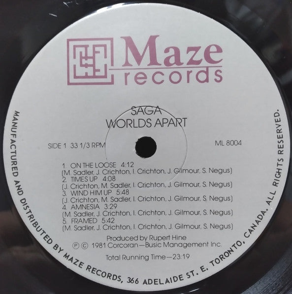 Saga (3) -Worlds Apart