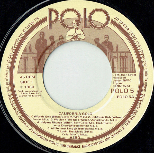 Aero (4) - California Gold