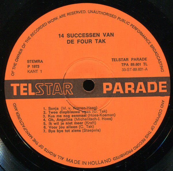 De Four Tak -14 Successen Van De Four Tak