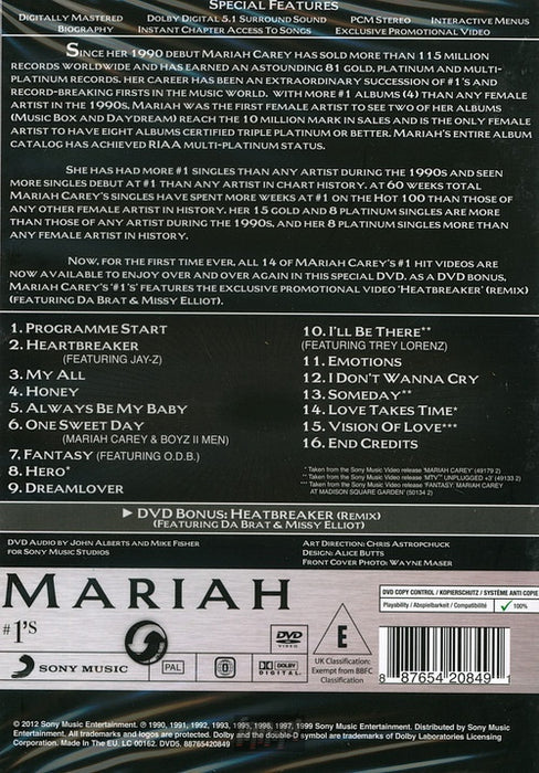 Mariah* -#1's