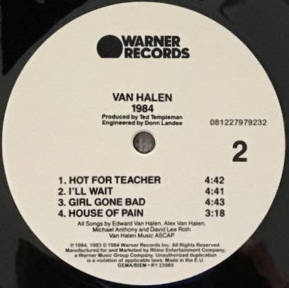 Van Halen -1984