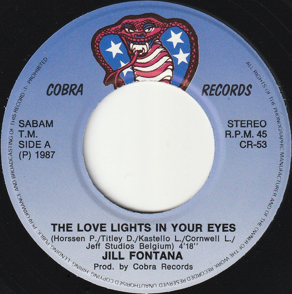 Jill Fontana -The Love Lights In Your Eyes