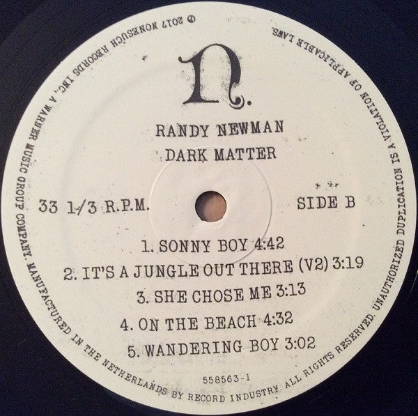 Randy Newman -Dark Matter