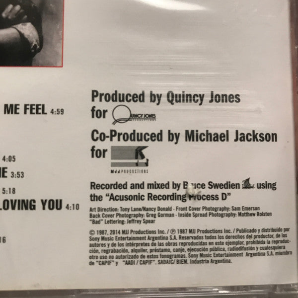 Michael Jackson -Bad