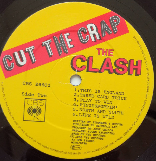 The Clash -Cut The Crap