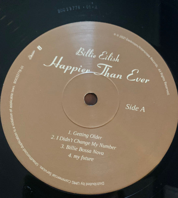 Billie Eilish -Happier Than Ever