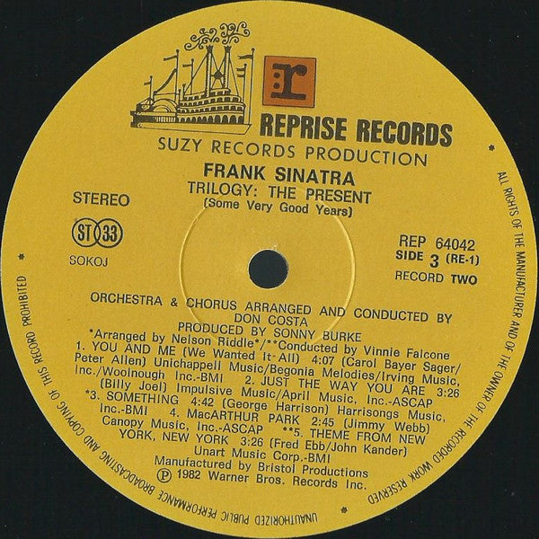Frank Sinatra -Trilogy: Past, Present & Future