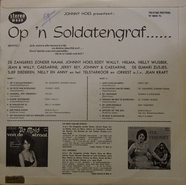 Various - Johnny Hoes Presenteert: Op 'n Soldatengraf