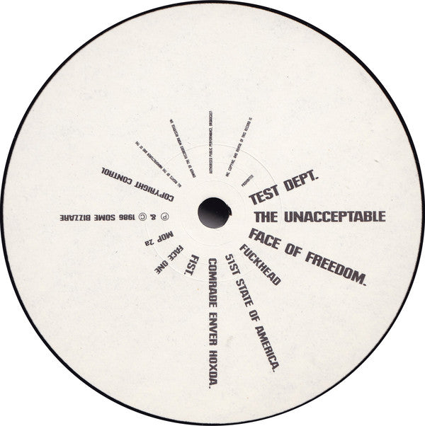 Test Dept. -The Unacceptable Face Of Freedom