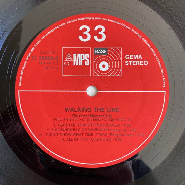 The Oscar Peterson Trio -Walking The Line