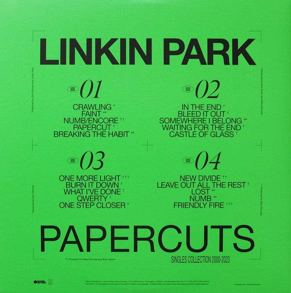 Linkin Park -Papercuts