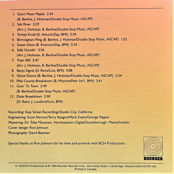 John Hickman -Don't Mean Maybe