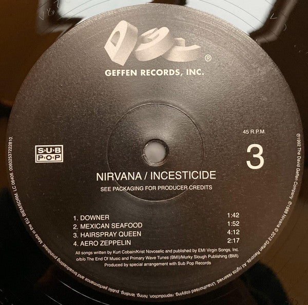 Nirvana -Incesticide