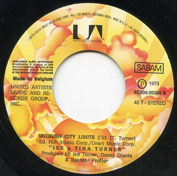 Ike & Tina Turner -Proud Mary / Nutbush City Limits