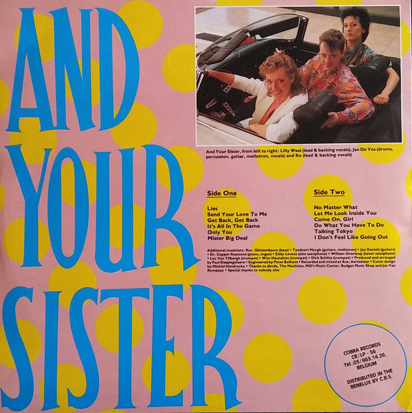 And Your Sister - And Your Sister