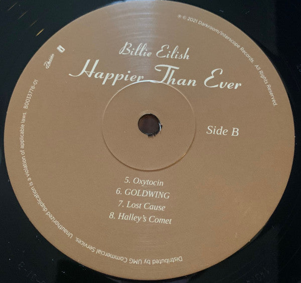 Billie Eilish -Happier Than Ever