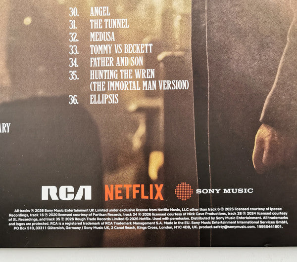 Various -Peaky Blinders - The Immortal Man (Soundtrack From The Netflix Film)