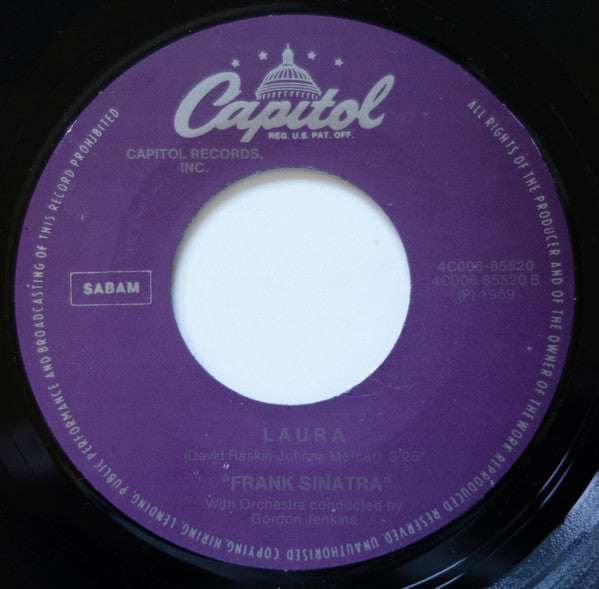 Frank Sinatra -French Foreign Legion / Laura