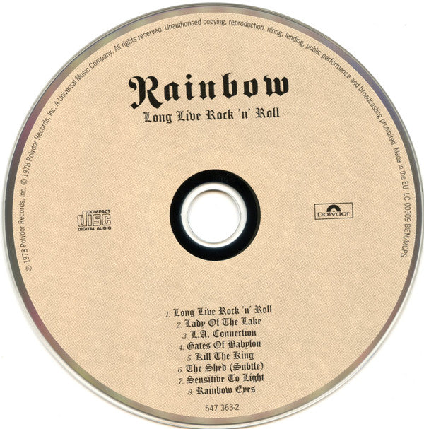 Rainbow -Long Live Rock 'N' Roll
