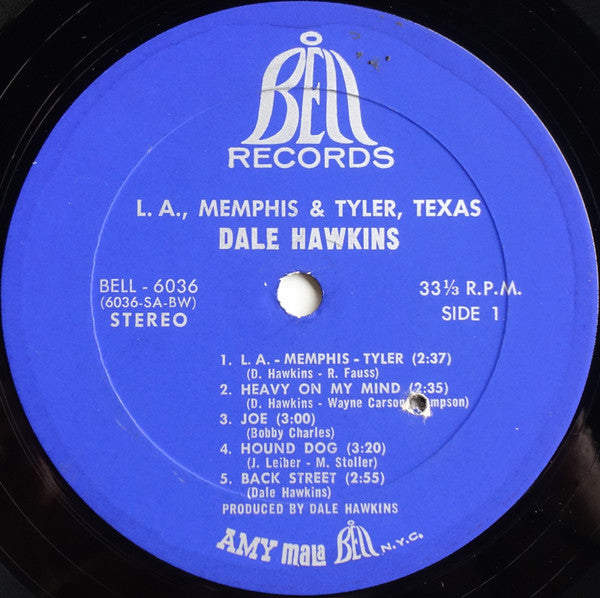 Dale Hawkins -L.A., Memphis & Tyler, Texas